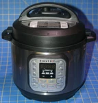 Instant Pot Duo Mini 3QT Multi-use Pressure Cooker. Fixed Price $31.00.
