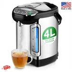 Nutrichef Electric Water Boiler And Warmer - 4L/4.2QT Stainless Steel. Fixed Price $123.99.