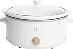Paris Hilton 6-QUART Manual Slow Cooker, Features Three Quarts, White. Fixed Price $65.19.