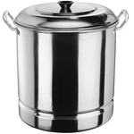 Vasconia Aluminum 32 Quart Steamer Pot With Tray And Lid. Fixed Price $37.62.