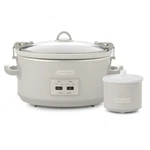 New Crockpot 7-QUART & Carry Slow Cooker Mushroom White. Fixed Price $189.99.