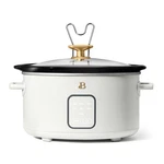 Beautiful 4QT Slow Cooker With Touch-activated Display, White Icing By Drew. Fixed Price $47.96.