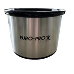 Euro-pro Mini Slow Cooker SCR-05 : Color Black/silver No Lid Tested. Fixed Price $18.84.