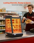 3-TIER Food Warmer Display 57L Commercial Steam Heated Cabinet 800W Led. Fixed Price $271.99.
