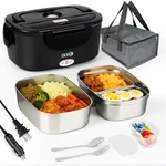 Ixiie Electric Lunch Box 80W Food Warmer 12V/24V/110V Portable Car/truck/office. Fixed Price $50.98.