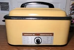 Vtg Hamilton Beach Automatic Roaster Oven Yelllow 18QT 527-1 , Works. Fixed Price $59.99.