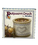 Rival Potpourri Crock Cooker #3206 Blue Heart Vintage 80S New Read. Fixed Price $34.97.