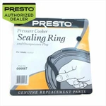 Presto 09997 Cooker Sealing Ring And Overpressure Plug For Model 013651. Fixed Price $20.99.