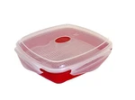 Vented Microwave Steamer, Bpa Free, Vegetables, Fish, Meats, Poultry, Rice. Fixed Price $20.58.
