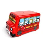 Snoopy Peanuts Skater Bus-shaped Lunch Case Box With Belt From Japan. Fixed Price $66.80.