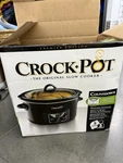 Crock-pot Countdown Timer 5 Qt Slow Cooker, Removable Stoneware, Black. Fixed Price $33.99.