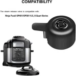 Pressure Cooker Valve Steam Release Handle Fast Releasing Ninja Foodi OP401/301. Fixed Price $9.88.