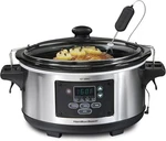 Portable 6 Quart Set & Forget Digital Programmable Slow Cooker With Lid Lock. Fixed Price $90.24.