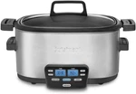 Cuisinart 6 Quart 3-IN-1 Central Multicooker Stainless Steel. Fixed Price $109.85.