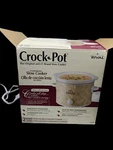 Brand Rival Qt Small Crock Pot Stoneware Slow Cooker Model SCR200. 2006. Fixed Price $43.36.