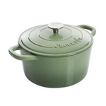 Pistachio Green 5 Quart Enameled Cast Iron Dutch Oven For Slow Cooking. Fixed Price $79.69.