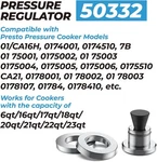50332 Pressure Cooker Regulator 5-10-15LB Weight Replacement For Presto Canner. Fixed Price $15.05.