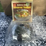 Steamer Basket Stainless Steel Vegetable For Steaming Cooking Sm. Fixed Price $14.99.