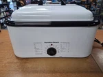 Hamilton Beach Vintage 527W Large 18 Qt Slow Roaster. Fixed Price $79.95.
