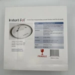 Genuine Instant Pot Tempered Glass Lid 9 Inch (23 Cm) 6 Quart/ 5.7 Lt Clear Nib. Fixed Price $20.00.