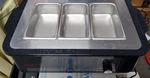 Nesco 18 Qt Roaster Oven/ Warmer 4948-10 With Turbo Lid & Extra. Fixed Price $125.00.