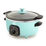 Healthy Home 3.5QT Slow Cooker - Pfas Free Nonstick Ceramic Turquoise. Fixed Price $89.99.