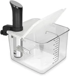 Sous Vide Container 12 Quart Collapsible Hinged Lid For Cooker Transparent New.. Fixed Price $16.00.