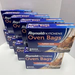 Reynolds Kitchens Oven Bags Turkey Size Lot Of 10 BOXES/20 19 23.5 24LB. Fixed Price $24.95.