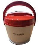 Crock-pot Lunch Mini Warmer 5.5 White & Red Model SCCPLC200-BL. Fixed Price $25.49.