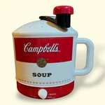 Campbell's Soup And Noodle Express All One Stirrer Strainer Cooker CS1SM 22OZ. Fixed Price $15.00.