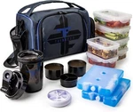 Thinkfit Meal Prep Lunch Box 6 Containers 2 Ice Packs Bpa Free Insulated Bag. Fixed Price $69.09.