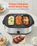 Roaster Oven, 24QT Electric Turkey Self-basting Lid. Fixed Price $108.96.
