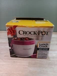 Travel Lunch Crock Pot Slow Cooker Personal Food Warmer New Open Box. Fixed Price $19.99.
