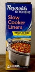 4 Pack Reynolds Regular Size Slow Liners Fits 3-8 Quart Cookers 2019 New. Fixed Price $10.10.