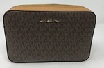 Michael Kors Jet Set East West Crossbody Women's Bag - Brown Acorn, Large. Fixed Price $79.00.