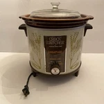 Vintage Hamilton Beach Scovill 6 Qt Crock Watcher Slow Cooker Works 417-HD. Fixed Price $79.99.