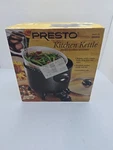 (new) Vtg Presto 06000 Kitchen Kettle Multi-cooker Black. Fixed Price $34.99.