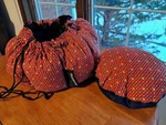 Wonderbag Insulated Portable Slow Cooker Non Electric Red /navy Large. Fixed Price $99.99.