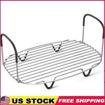 Versatile Steaming Roasting Baking Rack Ninja Slow Cooker Dishwasher Safe New. Fixed Price $24.51.