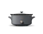 Crock-pot 7 Qt Manual Slow Cooker Large Capacity 6.6 Liter Mussel Grey. Fixed Price $79.64.