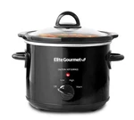 Elite Gourmet 3QT Slow Cooker Stainless Steel With Adjustable Settings. Fixed Price $30.19.