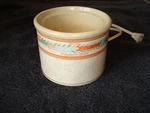 Vintage 1988 Rival Model 3206 Potpourri Crock Tan With Earth Tones Tested. Fixed Price $15.90.