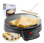 Cucinapro 12" Electric Griddle & Crepe Maker With Batter Spreader. Fixed Price $20.00.