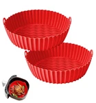 Froven 8.5 Inch Silicone Air Fryer Liners (round), Red &. Fixed Price $14.88.