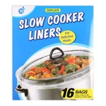 16 Slow Cooker Liners, Disposable Multi Use Cooking Bags,large Size Fit .... Fixed Price $14.36.