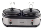 Courant Double Slow Cooker 2.5 Crock Each, Quarts, Stainless Steel. Fixed Price $142.99.