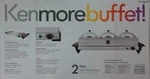 Kenmore Triple Buffet Server And Warming Tray. Fixed Price $20.00.