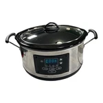Hamilton Beach Programmable Stay Or Go 6-QUART Slow Cooker Black/silver.... Fixed Price $32.65.