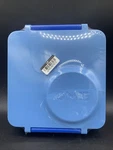 Omie Box Bento Insulated 3 Compartment Lunch Thermos Blue- New Plastic. Fixed Price $39.99.