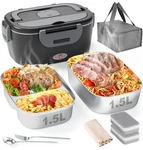 Geveniss Electric Lunch Box For Men, Women & Adults - 80W Fast Heating Heated. Fixed Price $30.00.